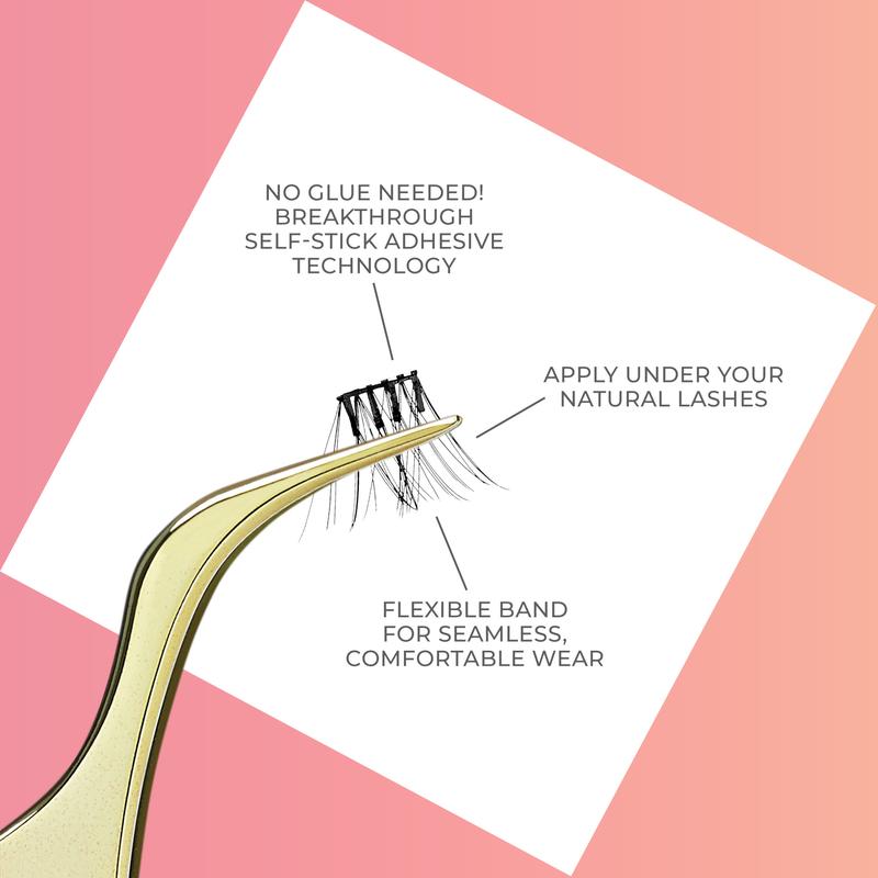 imPRESS Press-On Falsies 3-Pack Voluminous Clusters Bundle