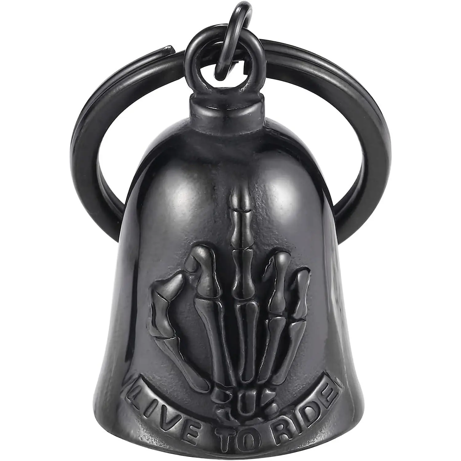 Bell for  -  Men Bell, Helps You Drive  Mechanical Problems and Bad Luck On Your Journey (Black)