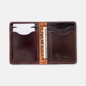 Vertical Bugs Moran Leather Wallet
