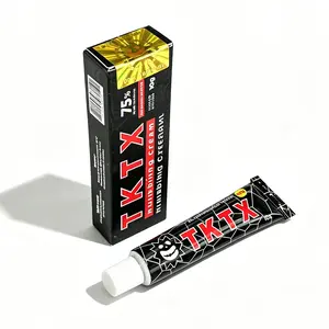 TKTX Black 75% High-Potency Numbing Cream transforms your tattoo experience. Painless sessions mean smoother coloring and superior ink retention for artists. Fast-acting, skin-refreshing and calming—your ultimate tattoo essential.