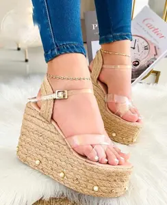 Plataforma Lovy | altura 12 cm, plataforma colombiana, hechas en yute natural y acetato, ultra-livianas.