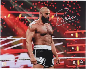 Rusev WWE Autographed 16" x 20" Standing In-Ring Photograph - Fanatics Authentic Certified