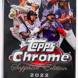 2022 Topps Chrome Sapphire Baseball Hobby Pack