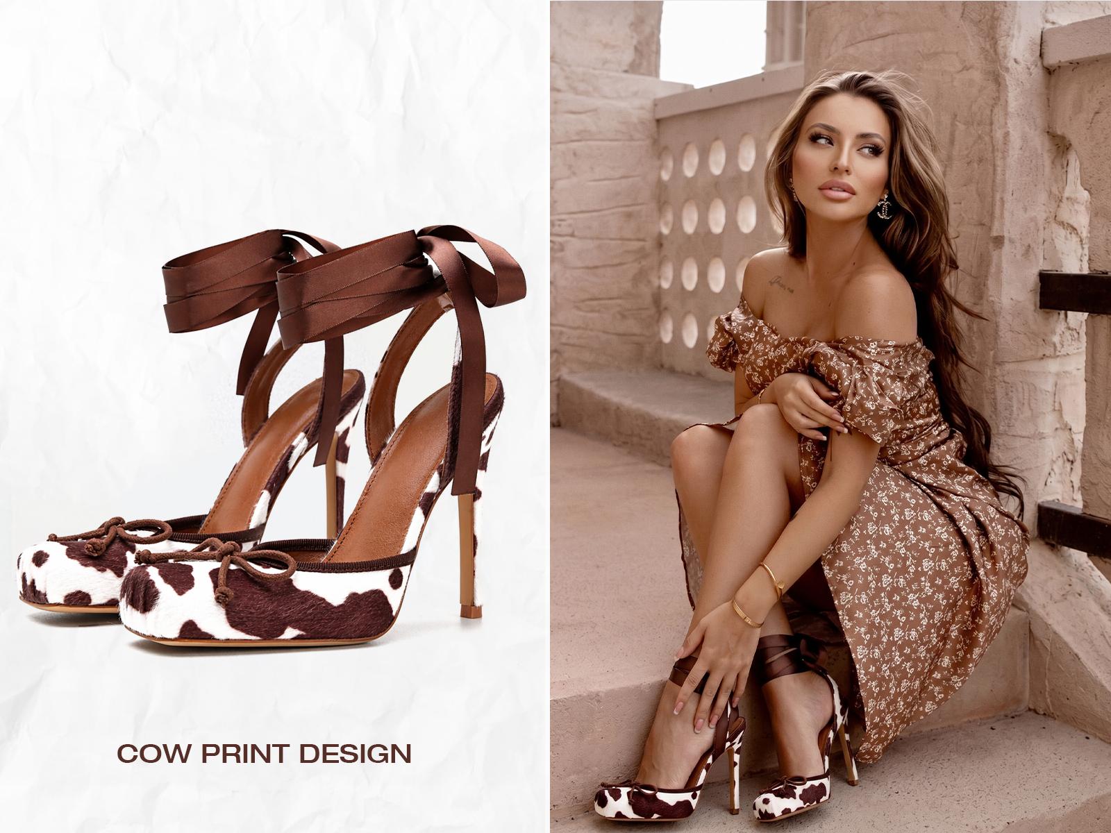 CYNLLIO High Heels for Women Closed Square Toe Stiletto Satin Ballet Heel Bow Design Lace Up Ballerina Dress Heeled Sandals for Party Date Outdoor Events Cosplay Ankle Starp Slingback Pumps Spring Mary Janes Ballerina Graduation Heels Shoe