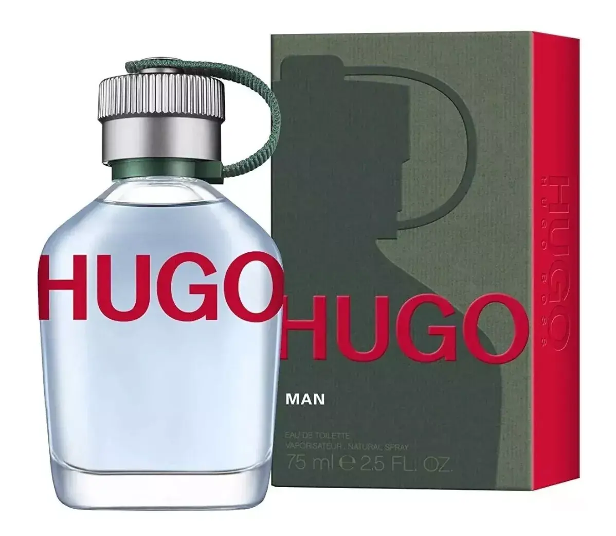 Hugo Man Green Eau de Toilette Spray for Men by Hugo Boss 2.5 oz EDT fragrance luxury cologne men's colognes