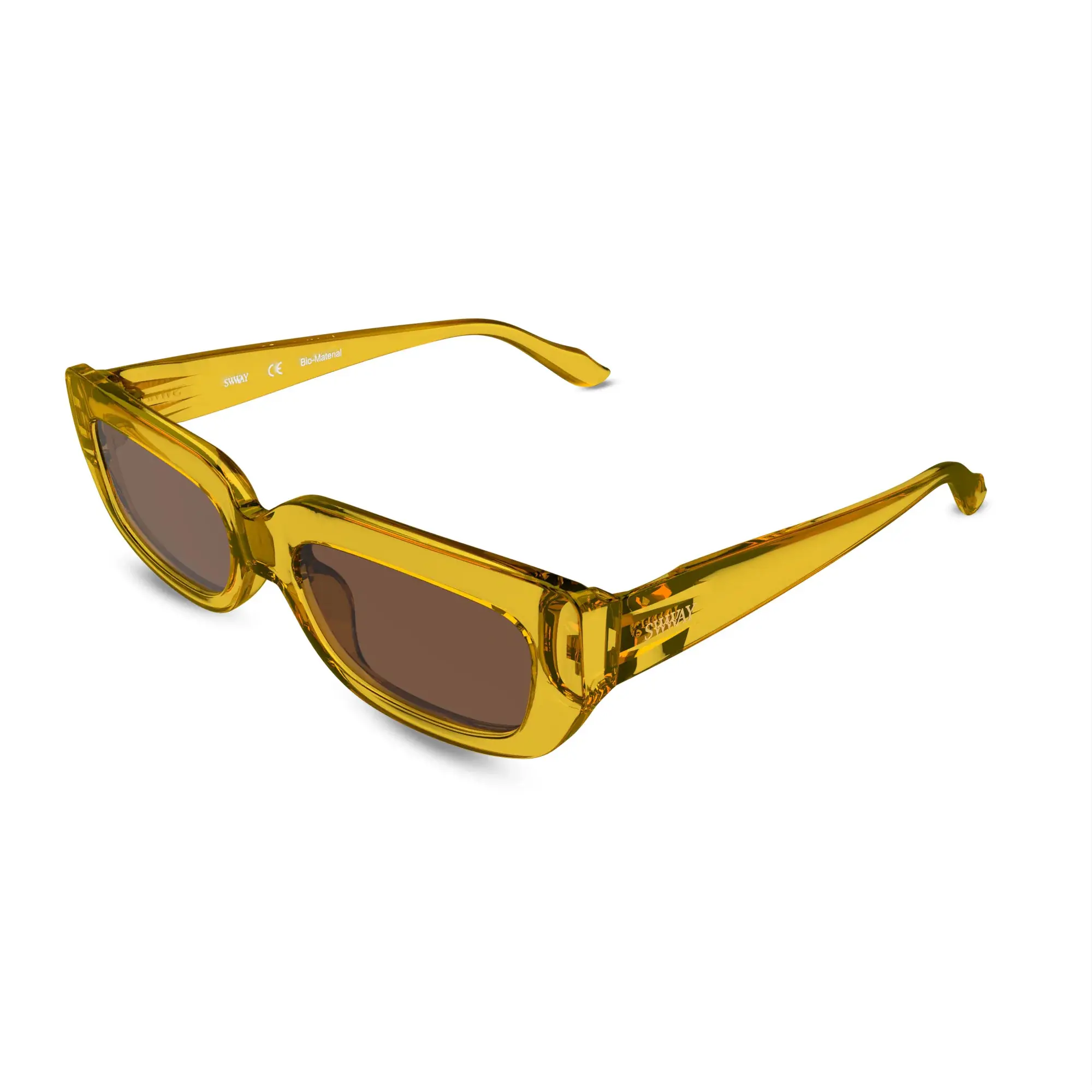Pela Retro Sunglasses – Rectangle & Oval Frames with UVA/UVB Protection