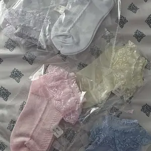 6 Pairs of Mixed-color Children's Breathable Mesh Casual Sports and Dance Socks for Girls Suitable for All Seasons Comfortable Practical