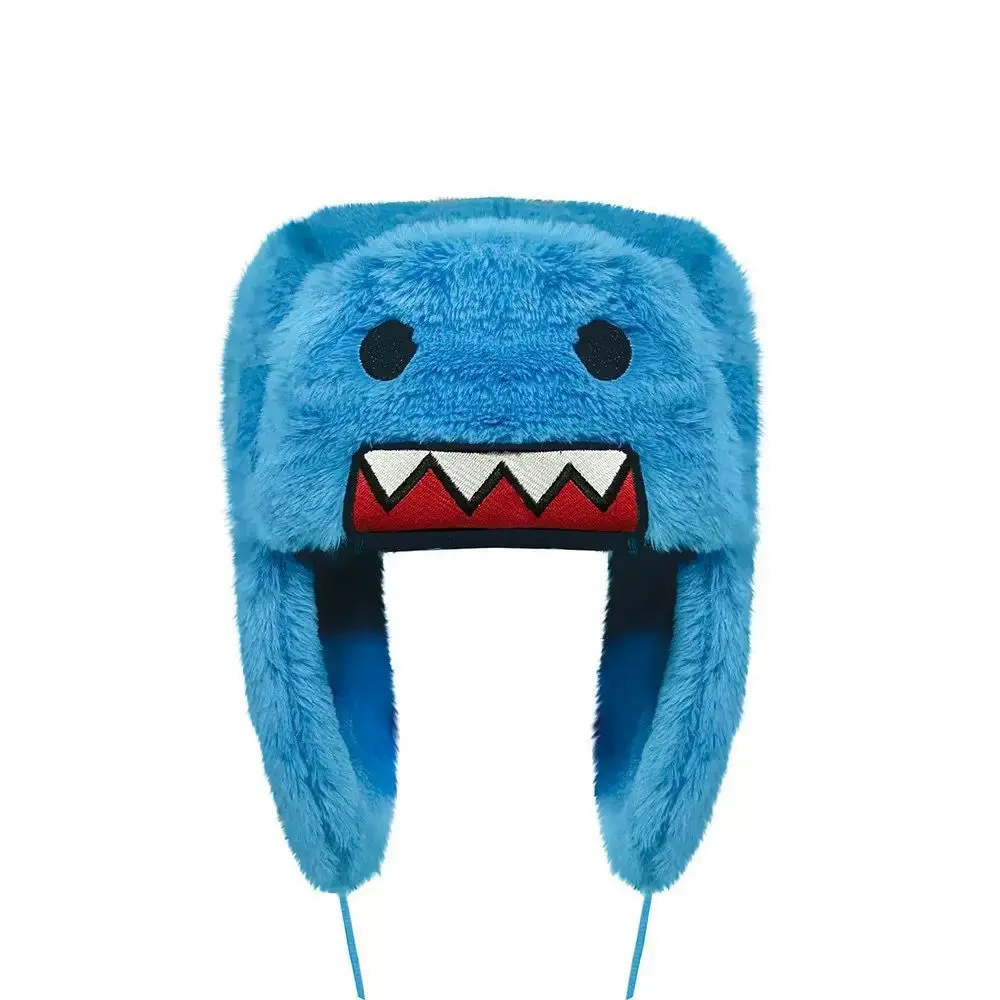 Inkhausstore-Inkvaultarchive Cute Fuzzy Plush Trapper Hat Winter Warm Ear Flap Hat Y2K Style