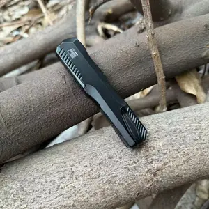 Outdoor Folding Pocket Knife, Aircraft Aluminum Handle, D2 Corrosion Resistant Sharp Blade, EDC Everyday Carry Cutting Tool for Camping Hiking Fishing Driving, Ideal Gift for Men