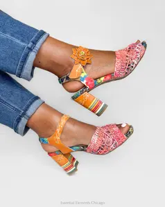 L'Artiste Cosmopleze Sandal, Camel