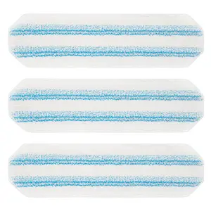 O-Cedar H2pro Replacement Mop Pad, Dry & Wet Use Microfiber Cleaning Cloth, Compatible with O-Cedar H2 Pro Flat Mop, Microfiber Mop Pads
