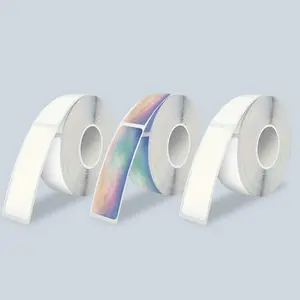 Thermal Label Paper, 3 Rolls Waterproof Self-adhesive Labels for P12 P15 D30 D32 D35 P50 Q30 Printers, Label Printer Paper, Thermal Shipping Label