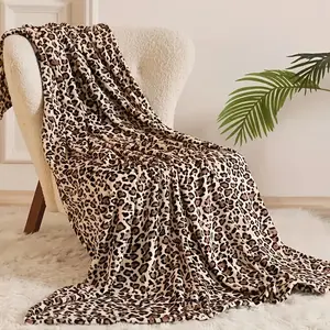Cozy Leopard Print Fleece Flannel Throw Blanket - Super Soft, Lightweight, Double-Sided Cheetah Design for Bed, Sofa, Couch & Travel - 50x60 Inch, Anti-Pilling, All-Season Comfort for Adults & Youngsters, Allseason Blanket |   Cheetah Pattern Blanket6