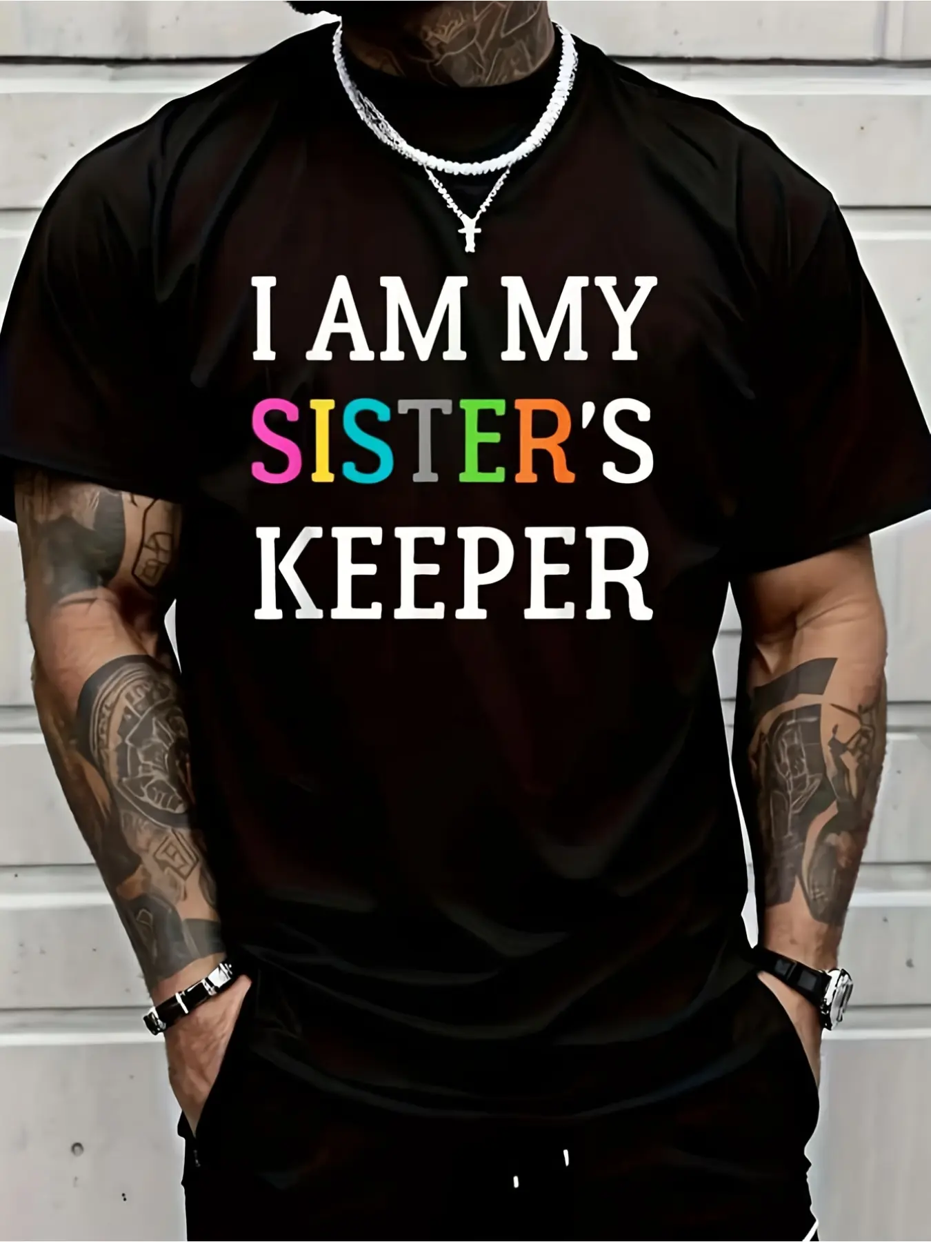 I Am My Sister's Keeper T-Shirt _ Christmas,, Tren