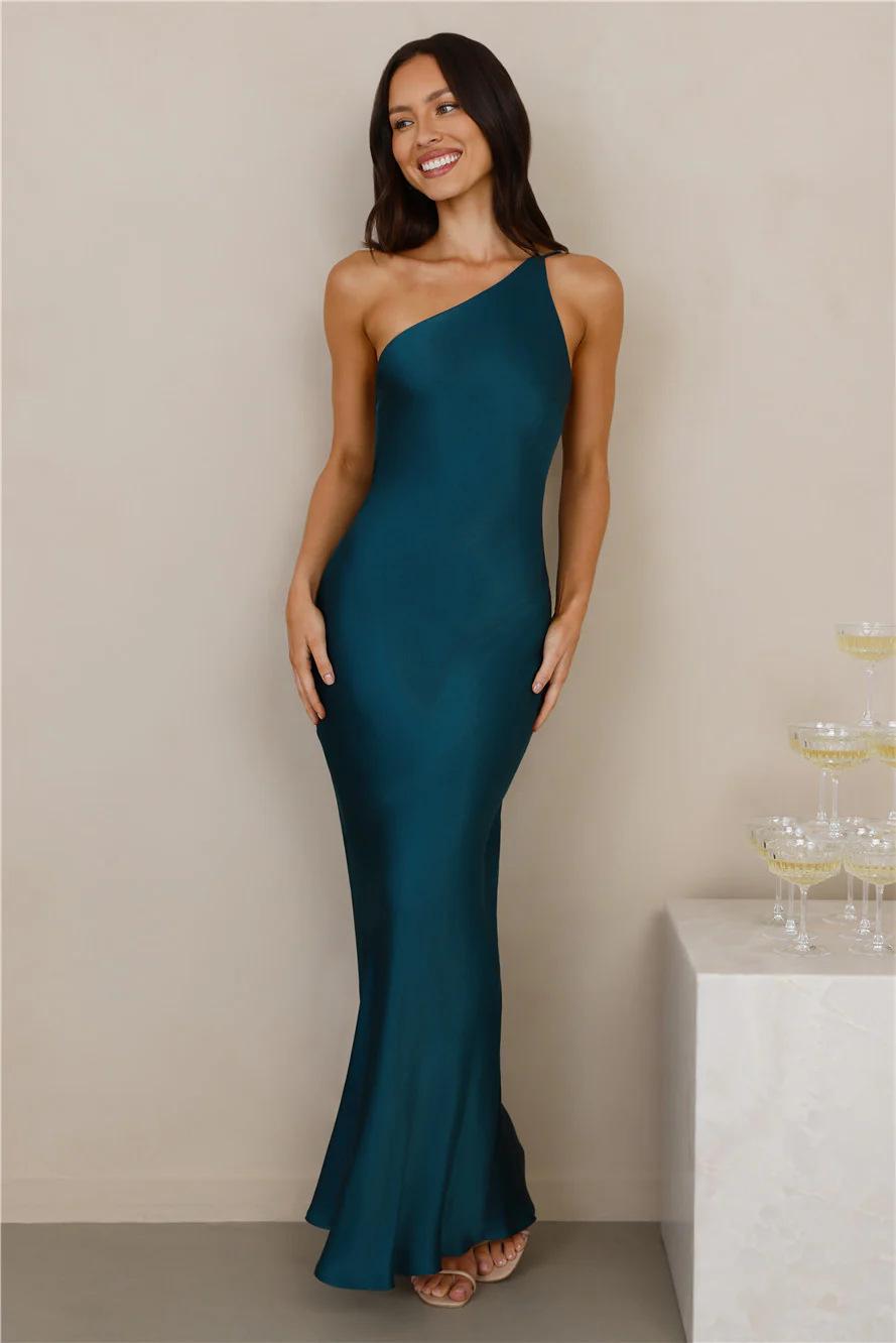 Long Backless Lace Up Slim Fit Women's Dress