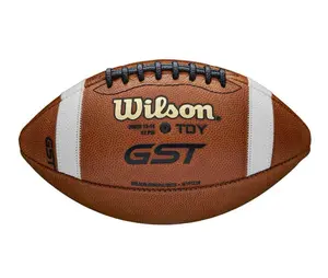 Wilson GST TDY Youth Size Age 12-14 Leather Youth Football Brand New