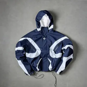 New Men's Spring Autumn Softshell Hooded Jacket Casual Loose Fit Windproof Zip Hooded Coat for Everyday Wear