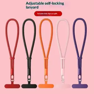 New Smart Anti-Theft Metal Phone Lanyard - 360° Rotating Thick Adjustable Minimalist Premium Drop-Resistant Mobile Phone Wrist Strap, Dark Purple