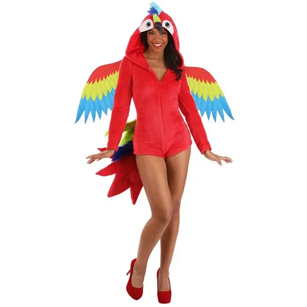Women's Macaw Parrot Costume
