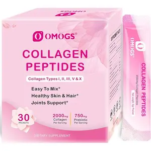 Collagen Peptides Powder – Hydrolyzed Collagen with Prebiotics & Cranberry Extract – Supports Hair, Skin, Nails, Bones & Digestive Health – Grass Fed, Non-GMO Supplement for Women & Men