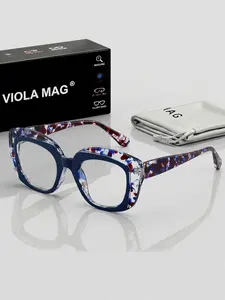 New Fashion Leopard Print Retro Sunglasses, Large Frame Unisex Eyewear, Stylish and Versatile Glasses for Everyday Wear