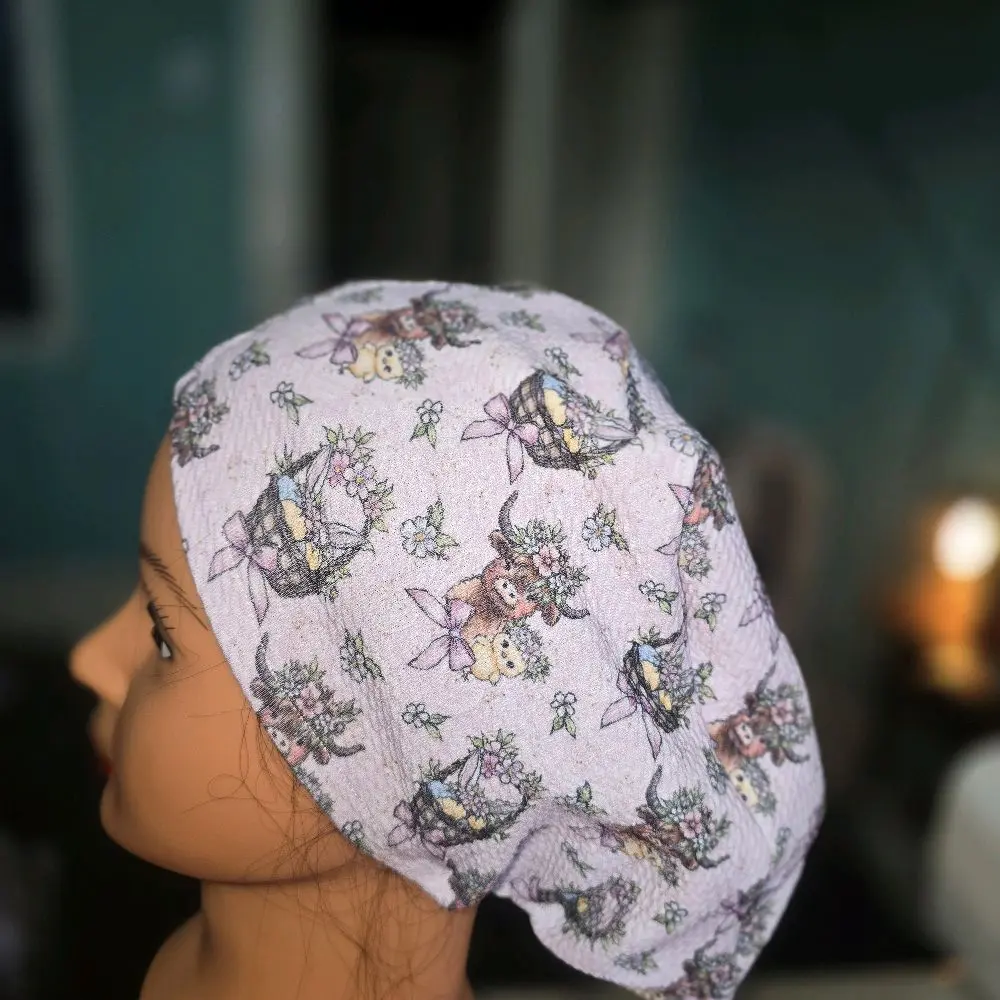 Barnyard Scrub Cap for Medical Professionals, Breathable Reusable Surgical Head Cover