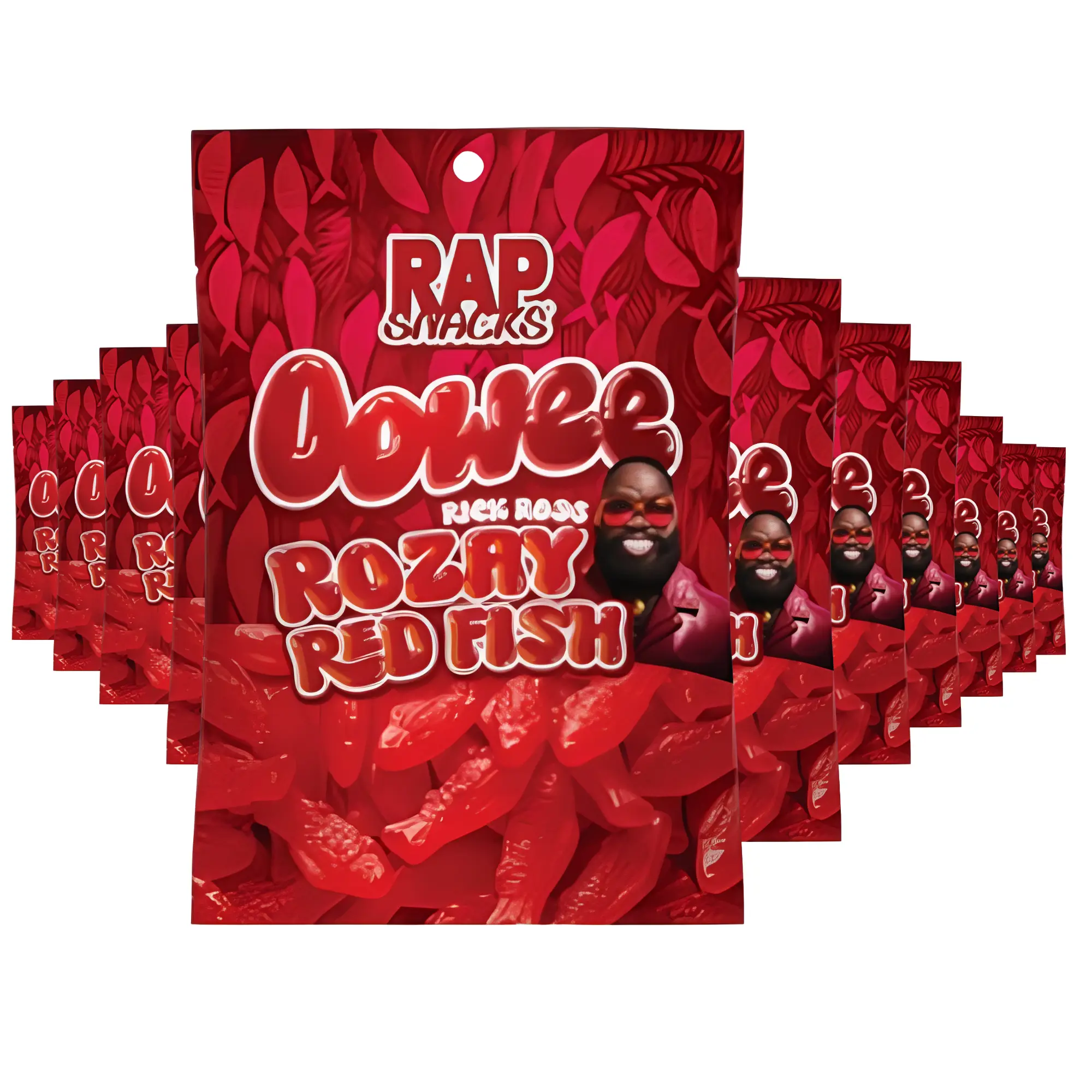 Rap Snacks Rick Ross Rozay Red Fish (5.3oz) Pack of 12 Rap Snacks Rick Ross Rozay Red Fish (5.3oz) Pack of 12