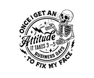 Attitude Fix My Face • T-shirt Tee Shirt Comfortable Unisex Top Man Funny Sarcastic