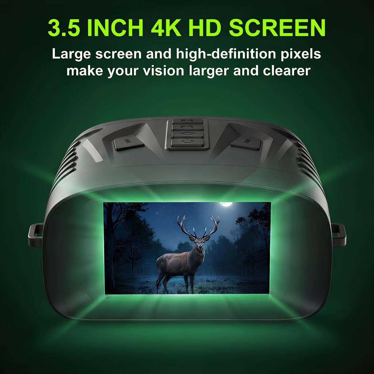 Night Vision Goggles-Night Vision Binoculars,2600 mAh Battery,7 Levels Infrared,10X Digital Zoom,Wildlife Observation,Hunting,Camping