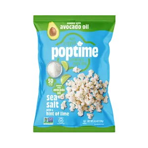 Poptime Sea Salt with a Hint of Lime Popcorn
