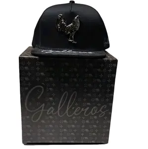 Black Rooster Cap - Black/Black