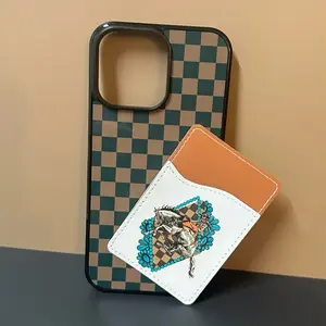 TURQUOISE BRONC PHONE CASE WITH CARD WALLET
