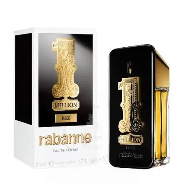Rabanne 1 Million Black Eau de Parfum Men's Spray - New in Box - Choose Size: 1.0 oz / 1.7 oz / 3.4 oz / 6.8 oz