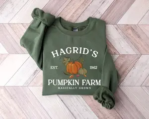 Hagrid's Pumpkin Patch Sweatshirt, Fall Sweatshirt, Halloween Sweatshirt, Hagrid's Pumpkin Farm Sweatshirt, Pumpkin Patch Shirt, Pumpkin Cute Halloween
