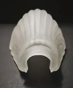 63390 Acid Etched Shell Lamp Shades