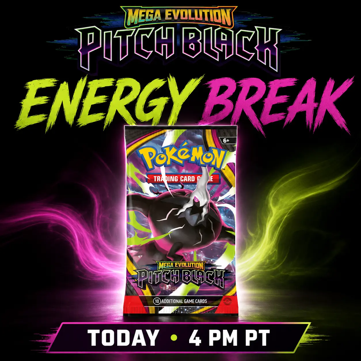 Mega Evolution: Pitch Black Energy Break