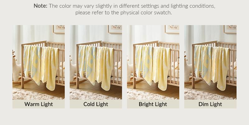 Hulala Hypoallergenic Versatile Soft Baby Blanket, Moisture-Wicking Breathable Blanket, Soft Gentle Delicate Touch, Hypoallergenic Baby Safe, Washable Jacquard Patterns, Versatile Multi-Purpose Use, Charming Practical Gift