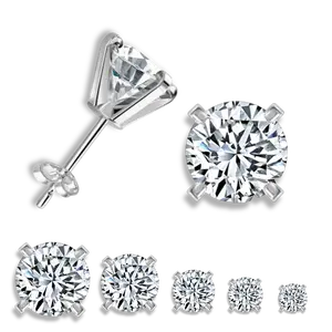 Morgan Crystal Stud Earrings Set