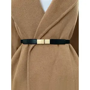 Women's 1 Piece Minimalist Skinny Casual Dress Belt