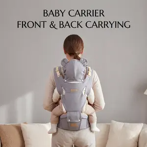 Tired of Holding Baby All Day? This Bear Hip Seat Carrier Saves Your Back，babycarrier，babyhipseat，ergonomicbabycarrier，mommusthave，babymusthaves，newbornessentials，toddlergear，BabyShowerGift，Baby Hip Seat Carrier，MomLifeHacks，BabyTravelGear