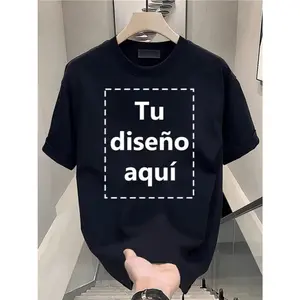 Casual T-shirt with short sleeves customizable for men breathable for comfort in all seasons, round collar, variety of colors for weddings, parties, team uniforms and corporate events, custom t-shirts, clothes for events, minimalist design, opaque fabric.