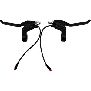 Ebike Brake Lever Set 2 Pin Male Brake Levers, Left and Right Power Off Handle Accessories for Electric Bike