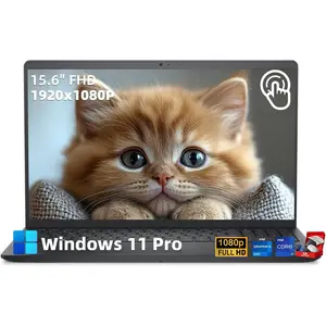 Dell 2026 15.6'' FHD Touchscreen Laptop Computer, 13th Gen Intel 10-Core i7-1355U Processor, Numeric Keypad, HDMI, Wi-Fi 6, Windows 11 Pro - DC15250 for Business & Students