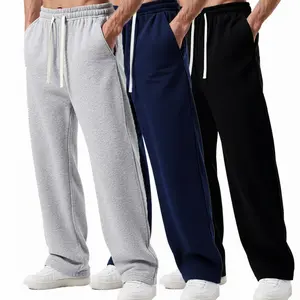 3 Pack Men's Sweatpants  Athletic Pants Drawstring Elastic Waist with Pockets