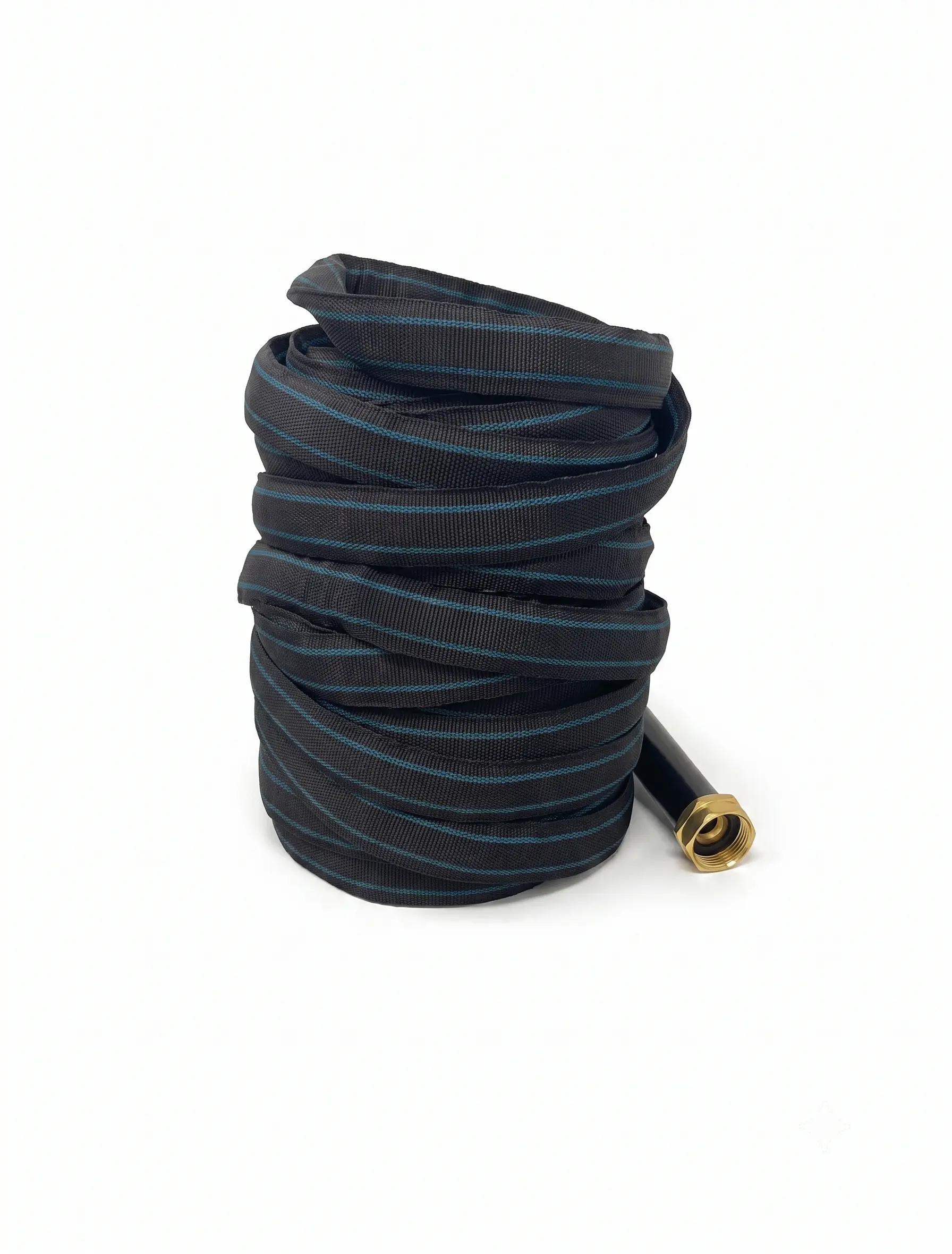 100 Ft Expandable Garden Hose with Brass Fittings Flexible Water Hose for Lawn Garden Car Washing