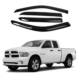 for 09-23 Dodge Ram 1500 (19-23 Classic Body Only), 10-24 Ram 2500/3500, Crew Cab Window Wind Deflector Window Visorfor