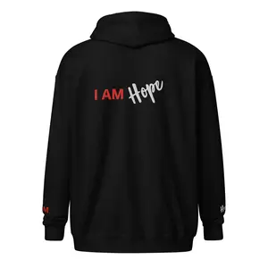I AM HOPE Sacred Stitch EMBROIDERED Hoodie