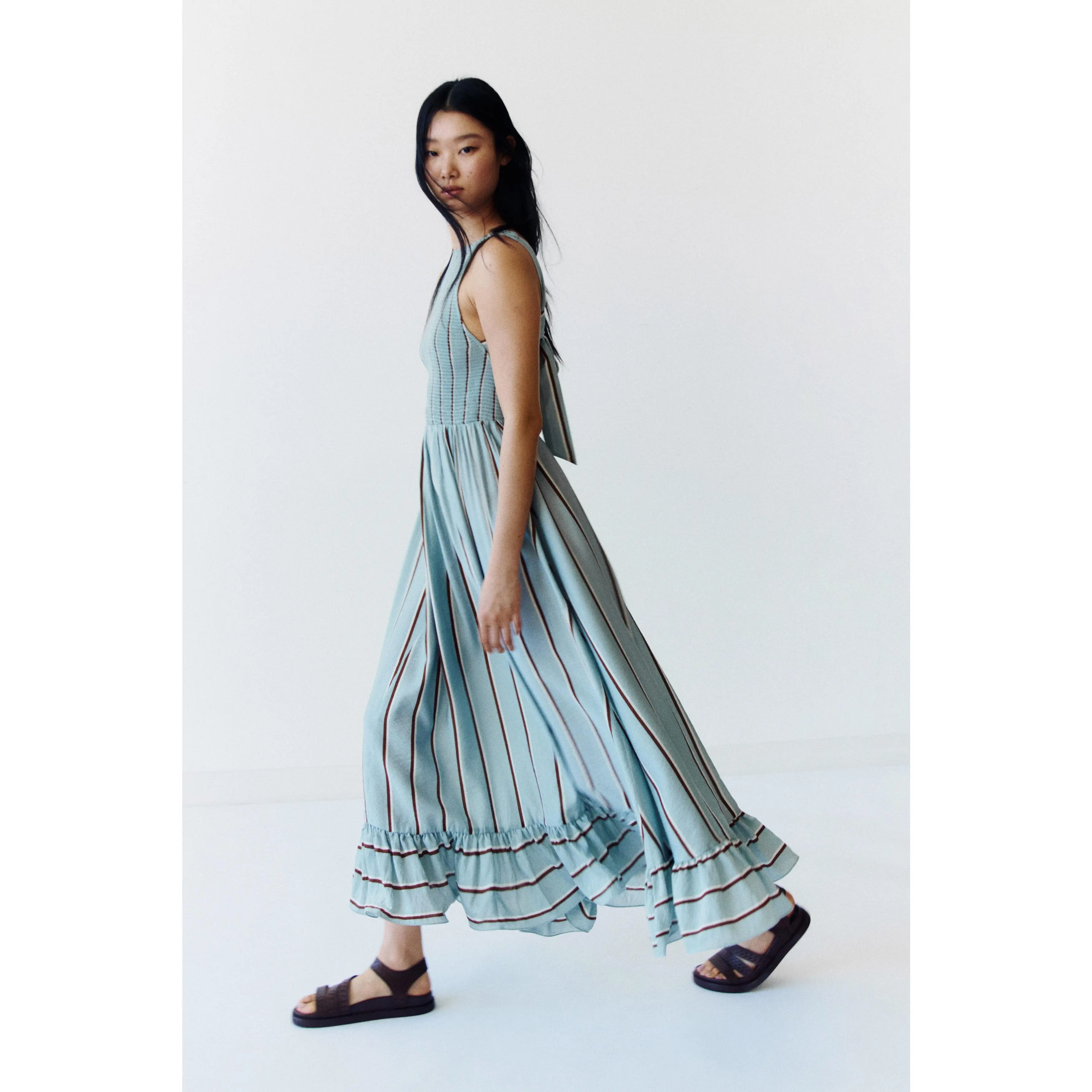 H&M Smocked-bodice dress