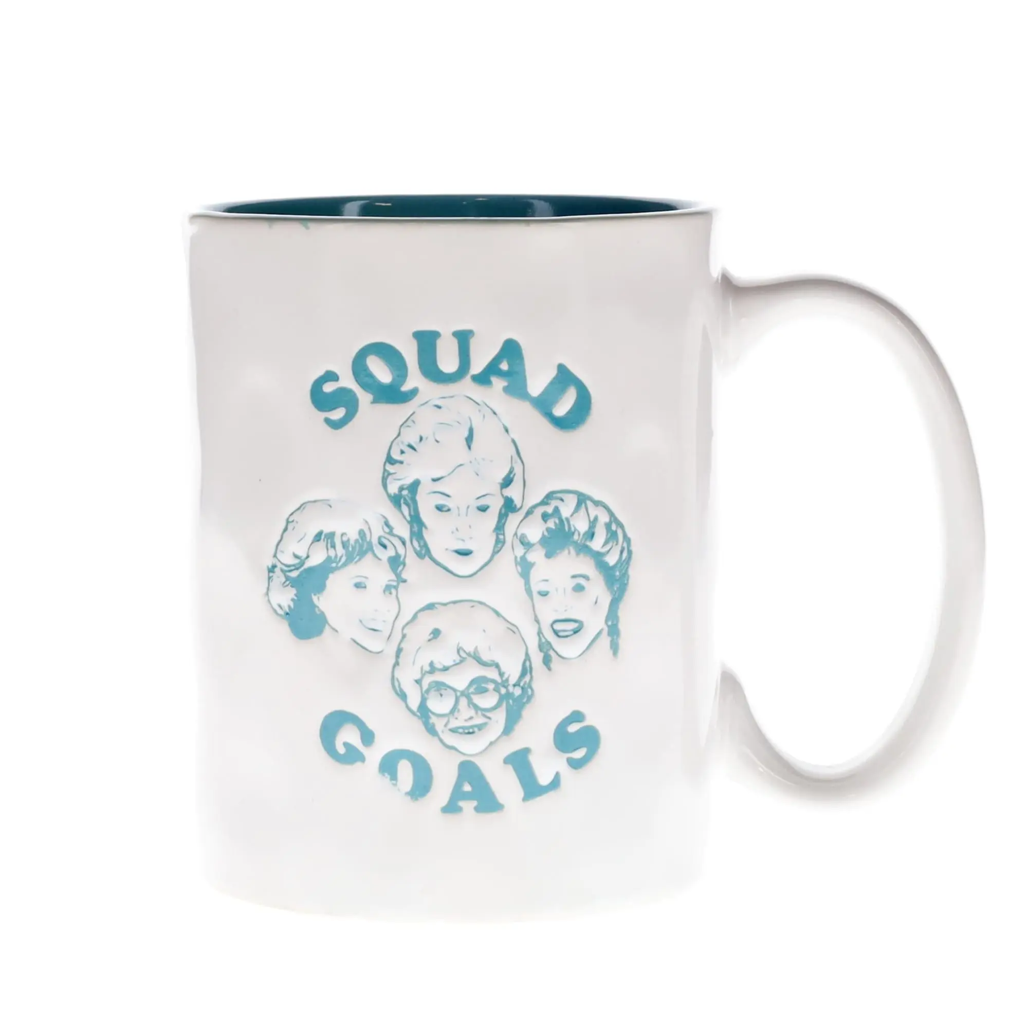 The Golden Girls Squad Goals Ceramic Pottery Mug | Holds 15 Ounces