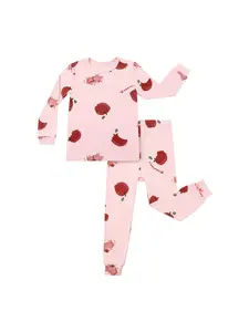 babee Reshinee Baby Girl Bamboo Pajama, Stretchy Soft Breathable Snug-fitting Long Sleeve Bamboo Pj for Sensitive skin,Christmas gifts,Black Friday Stock Up